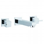 PQK Range 1 /4 Turn Chrome Bath Set